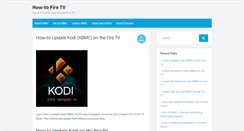 Desktop Screenshot of howtofiretv.com