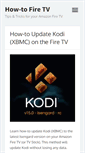 Mobile Screenshot of howtofiretv.com